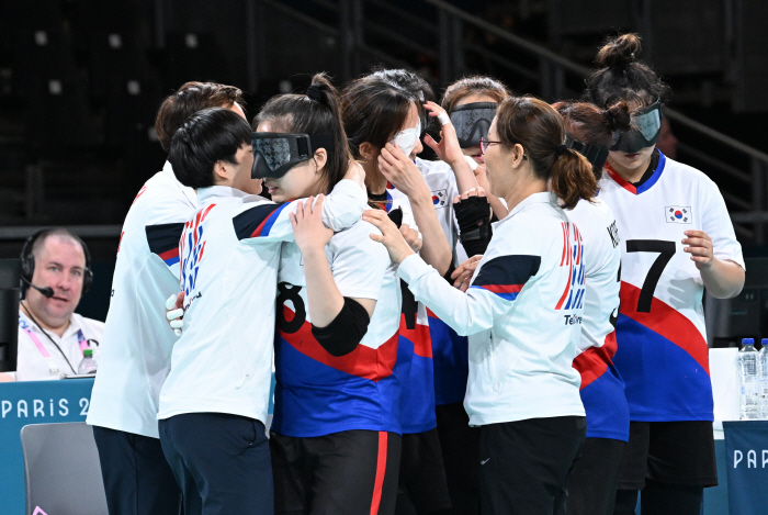 'Korean Women's Goalball, I had a wonderful dream' Paralympics in 28 years, closing in 7th place