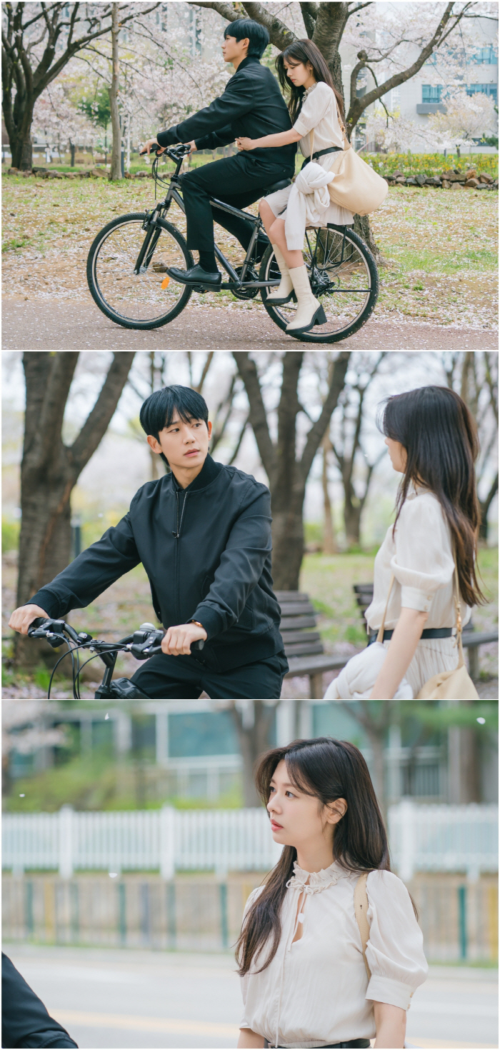 Change of mood in 'Mom, Friend, Son'? Jung Hae-in ♥ Jung So-min, Bike Date