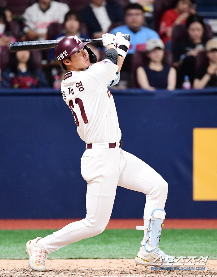 'Number 9 → Number 6 → Number 1' High-speed promotion in four months after turning to typing! Kiwoom Jang Jae-young will start the leadoff against KIA