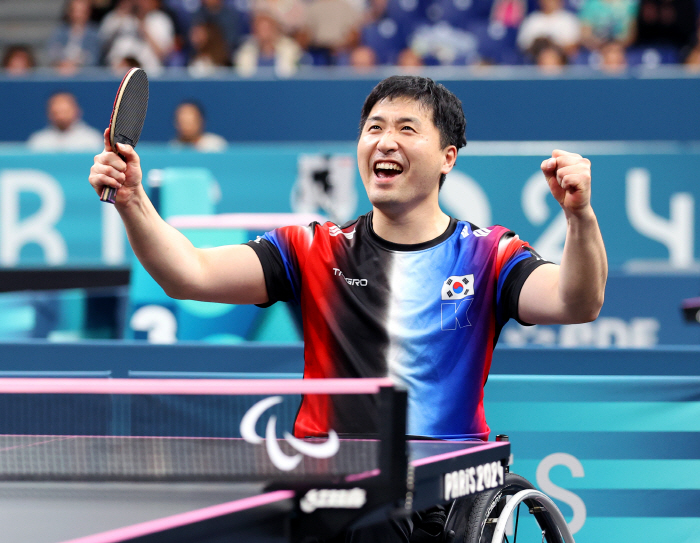 Kim Young-gun wins gold medal in individual table tennis for the first time in 12 years, and Korean team achieves 120% target in Paris