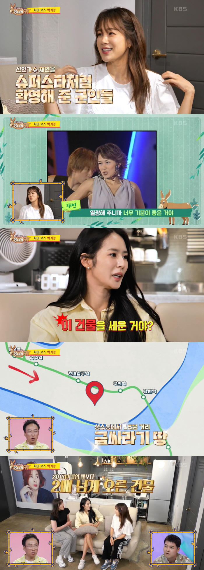 Chae-yeon was a building owner of 2 billion KRW'Double from the time of purchase'