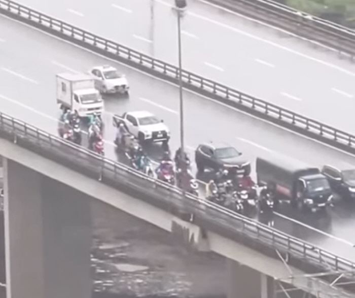 ''I'm afraid the typhoon will blow away' motorcycle 'shield' role vehicles ''m impressed'''