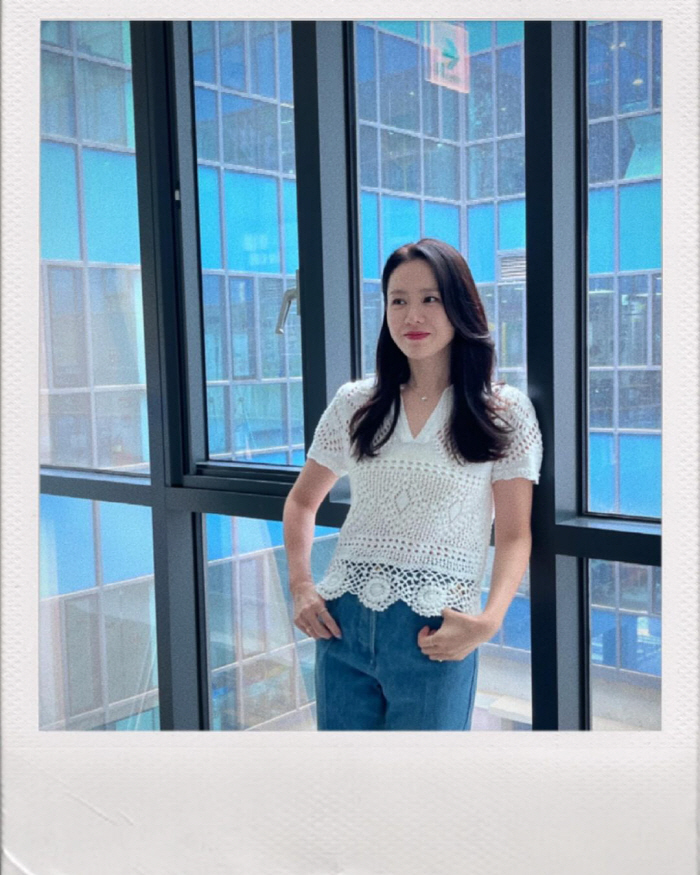 Son Ye-jin, ♥ Hyun-bin will also be surprised with his angry back muscles...the back of a son's mother's twist