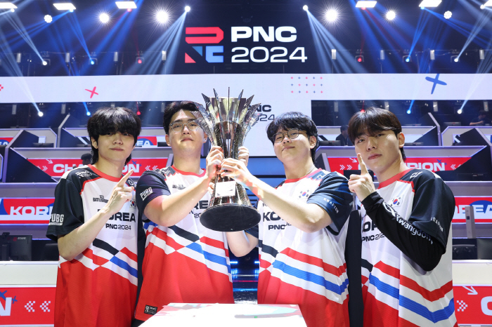 South Korea's national team has won two consecutive games in the 'Battleground' national competition' PUBG Nations Cup 2024'