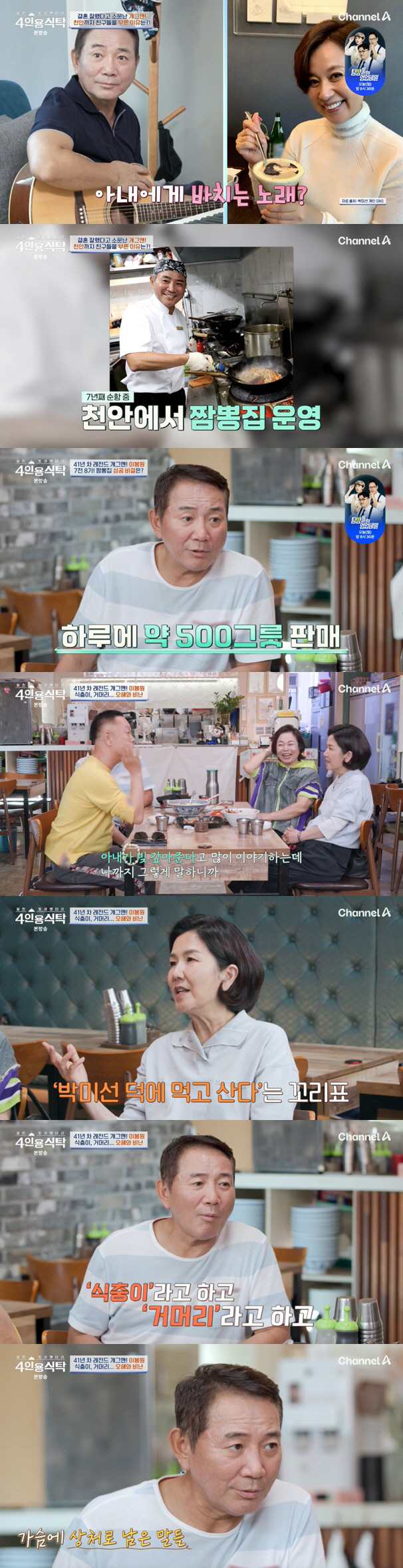  Lee Bong-won 'Business failure 1 billion debt, ♥ Park Mi-seon's house mortgage loan'('Dining Table for 4 People')