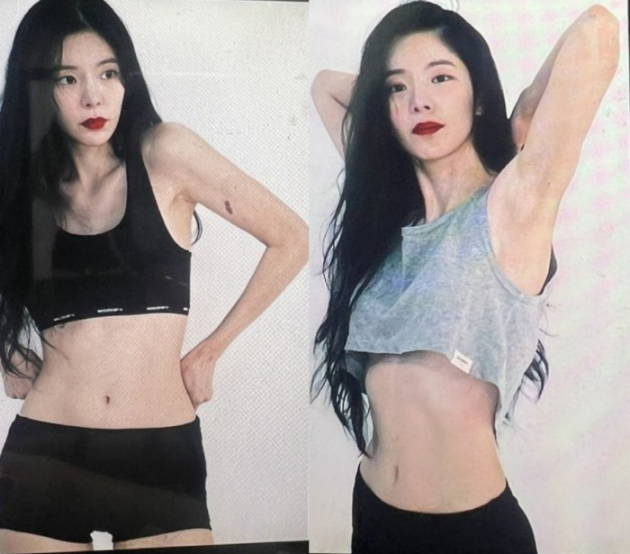  'SuperSketch' Jang Jae-in succeeded in dieting and showed off his perfect S-line in underwear
