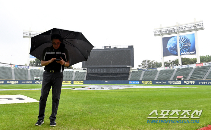 'What a rain to fall' SSG cancels LG match, 8 consecutive games 'Hell forced' Realized Doosan Island 'Difficulty '