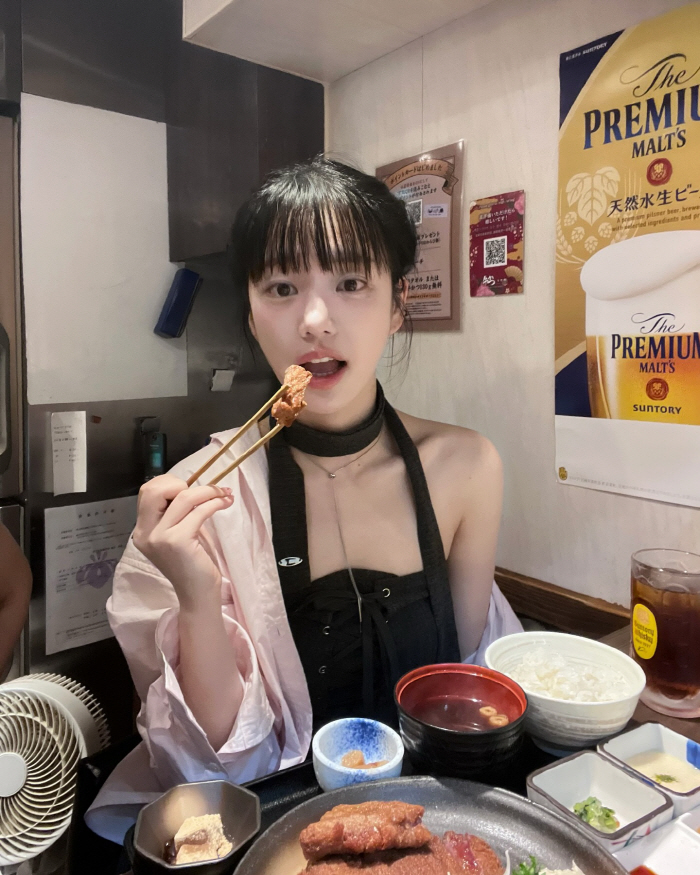 'Gyeon Mi-ri's Daughter' Lee Yu-bi, how skinny...a crooked collarbone and a right-angled shoulder