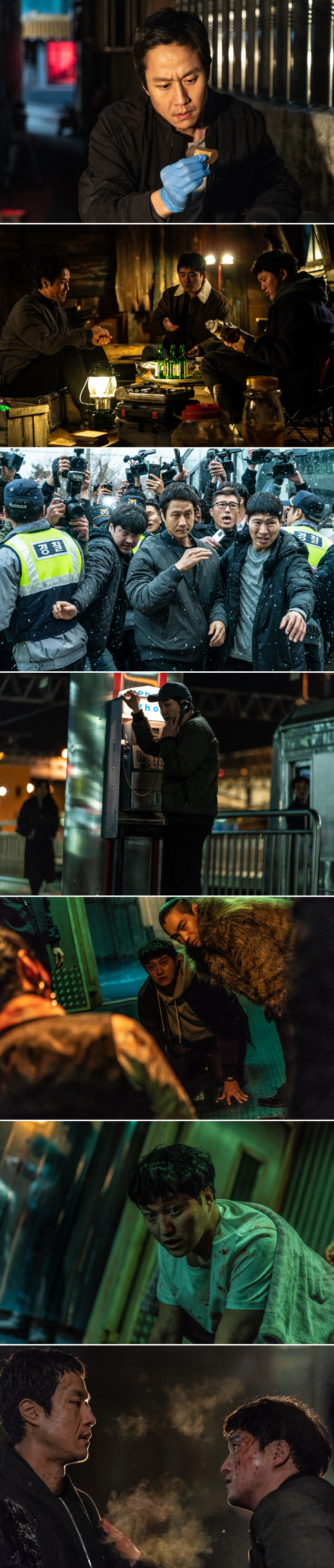 Jungwoo X Kim Dae-myeong, 'Don't touch dirty money' His eyes are cool
