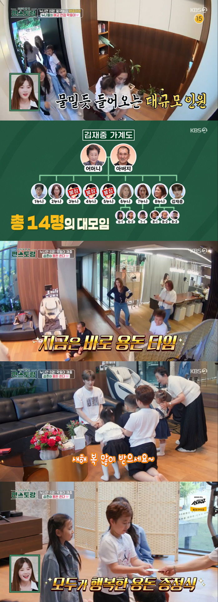 Kim Jaejoong '8 sisters-in-law, a total of 32 big family members..I'm worried that I won't get married. '('Pyeon Restaurant') 