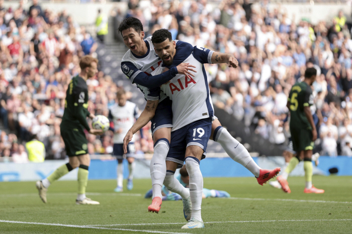  Son Heung-min's first assist! Tottenham 2-1 Brentford ends in the first half