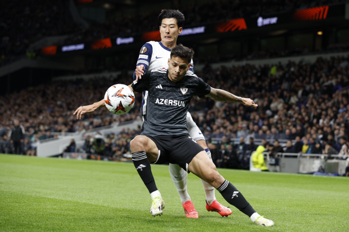 'Europa No. 1 AS'SON slumped 71 minutes after Karabakh, Tottenham won 3-0 with 10 substitutes due to injury concerns