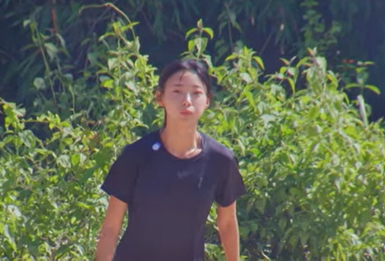 Karina in Athletics, Kim Min-ji, 'Physical:100' Even if you run with the winner of the 男, your winning face is pretty ('Survival King')