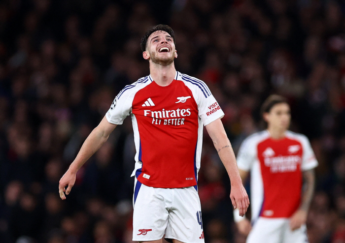 Was the wall high in UCL? 'It's too bad' Lee Kang-in played full-time no-turn mid-range shots → blocked by an iron wall defense...PSG lose 0-2 to Arsenal