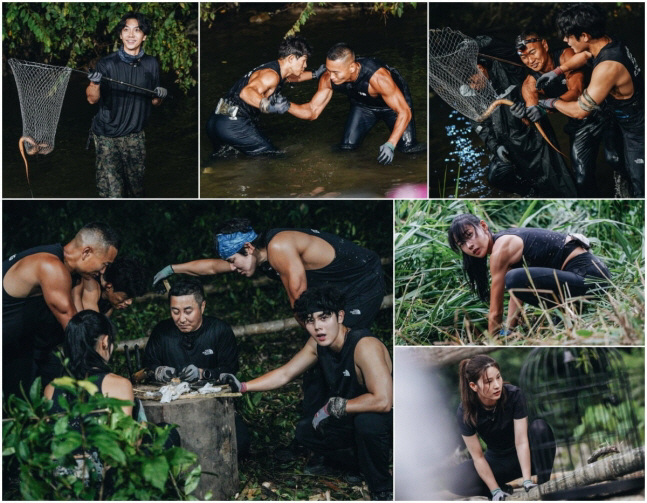 Special Forces Lee Seung-gi with a big smile after catching the 