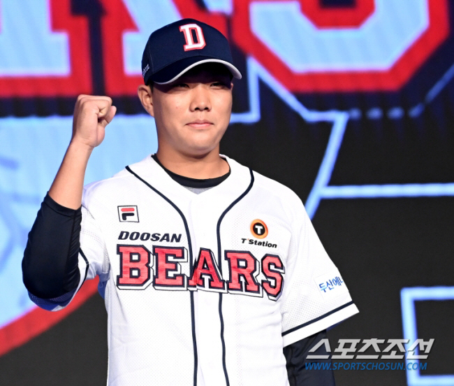 'The Beast's Biggest Fish' Park Joon-soon, 260 million won'Contract begins, not ends' Doosan completes contracts with 11 rookies 