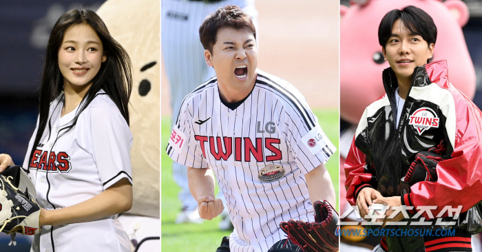 New Jin's Minji and Jeon Hyunmoo couldn't do it Stars' first pitch and winning formula 