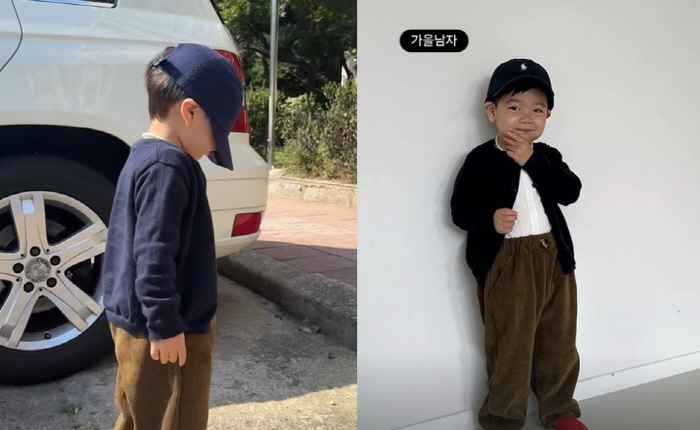 Hong Hyun-hee ♥ Jayson Jun-beom, 'The best dressed kindergarten student' out of 3 years old...'Drunk on cool'