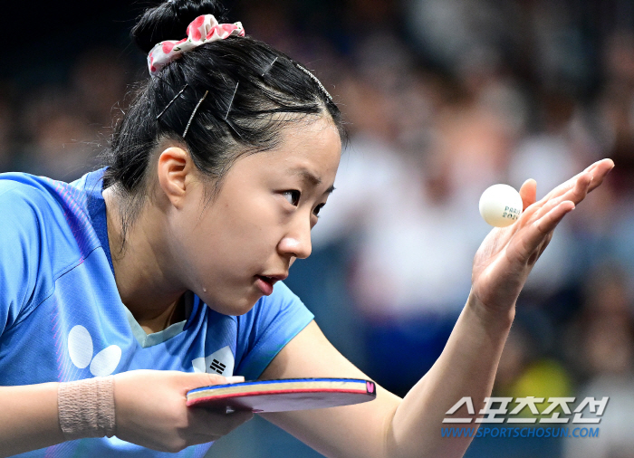 'Shin Yu-bin's injury fighting'Korean 女 table tennis loses 2-3 to India...a failure to advance to the semifinals