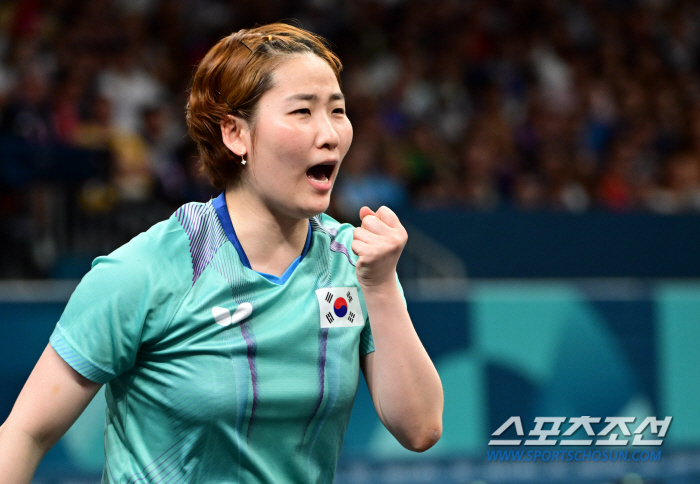 'Shin Yu-bin's injury fighting'Korean 女 table tennis loses 2-3 to India...a failure to advance to the semifinals