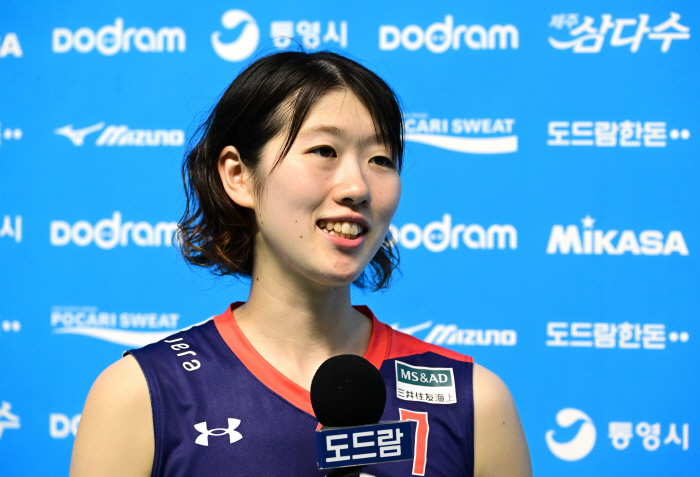 Striker at 1m69kg? 'Jump power  power. I'm confident.'Il volleyball is different from Korea's. 