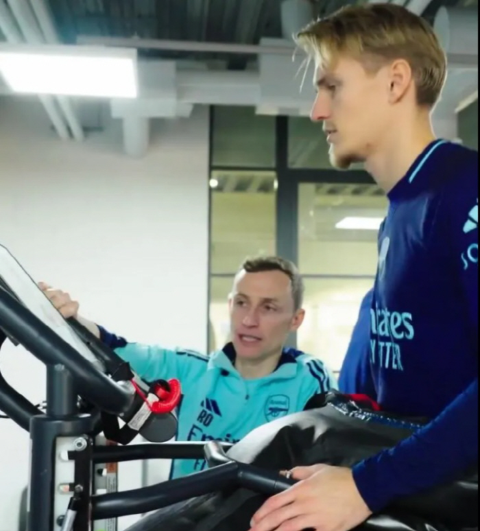 'Captain's coming back' This is Arsenal class hinting at return → Rehabilitation training unveils 'Cheers' explosion