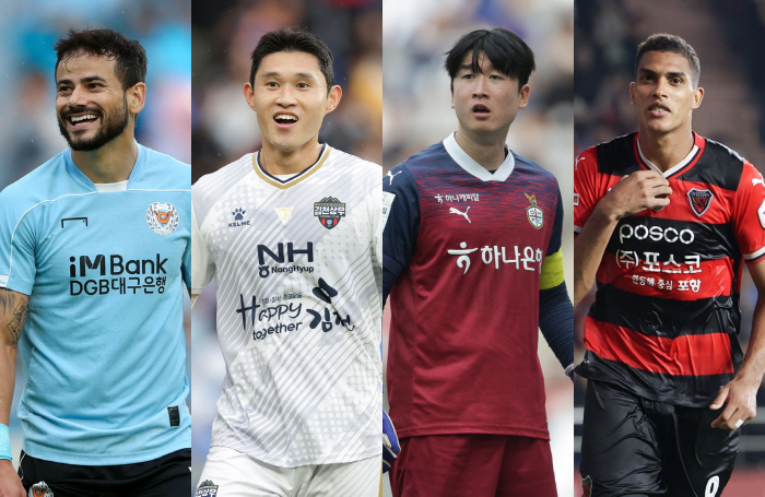 Cesinha  Lee Dong-kyung  Lee Chang-geun  Jorge', September 'K League Player of the Month'Candidate 10' Fan Vote Starts