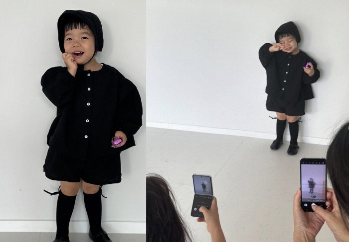 Hong Hyun-hee ♥ Jayson 子 Jun-beom, you're born with a celebrity talent..The camera is already my personality