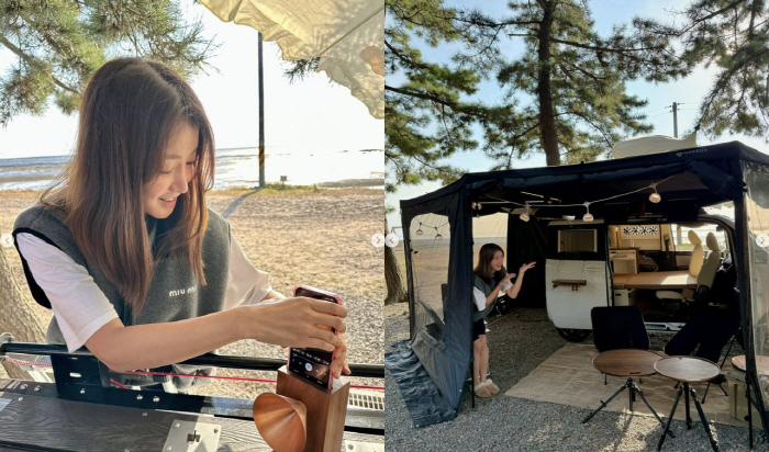 Lee Si-young left his 3 billion Gangnam apartment and bought a camper van 'All materials are eco-friendly'