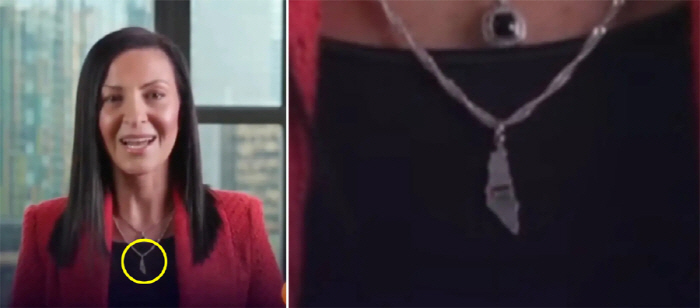 Amazon Female Executive Necklace 'Honorrity', Why?