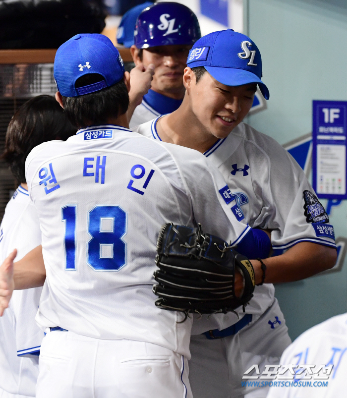 'Connor, Samsung is strong even without Koo Ja-wook'1st win to Gwangju' Kim Young-woong, Kim Heon-gon (2), Diaz (2) Home Run Five Big Ball Show Won Tae-in 6.2 innings, one run, Samsung come from behind to win 10-5