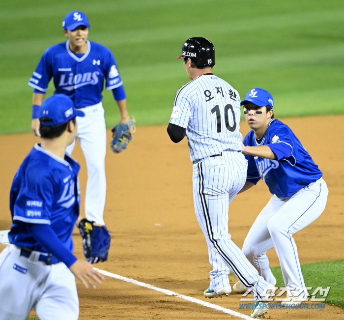 '5 billion Elin' 5.1 innings win 'El Dongwon' 3.1 innings super save LG, 1-0 cliff edge win. Good for one run with seven Samsung pitchers. Jamsil was big