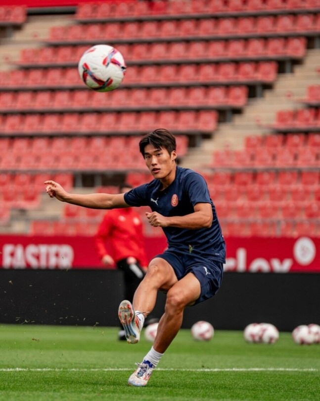 Another super talent appeared! 18 years old 'Girona's Pearl' Kim Min-soo's 8th La Liga debut 'Success'!