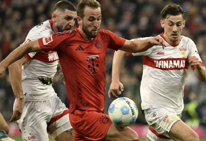 'Monster' Kim Minjae tackle success 100%  perfect control in the air...'Kane Hat-Trick Explodes'Munich Wins 4-0 Over Stuttgart → Maintains League Lead