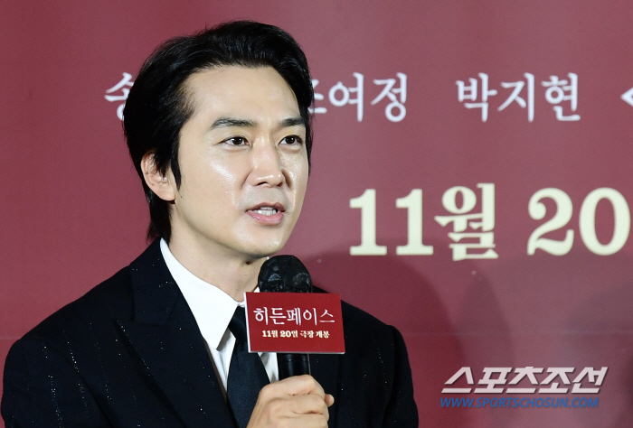 'Hidden Face' Song Seung-heon 'Playing an orchestra conductor from a black spoon, revealing hidden desires'