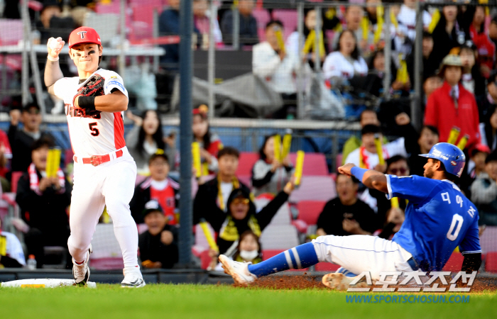 'In the top of the sixth inning, scoreless loss' Park Jin-man, head down, subdued dugout → 14 hitless → Game 2 is also in jeopardy