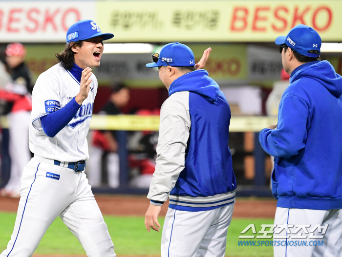 'The captain will buy it!' Samsung and Koo Ja-wook rolled up their sleeves to balance the first win series after two consecutive losses