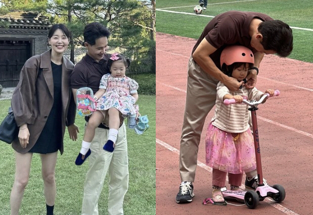 'Han Ji-hye ♥' Prosecutor's husband, you're a lover...'Daughter with only 10 years of marriage'Daughter who is dying pretty