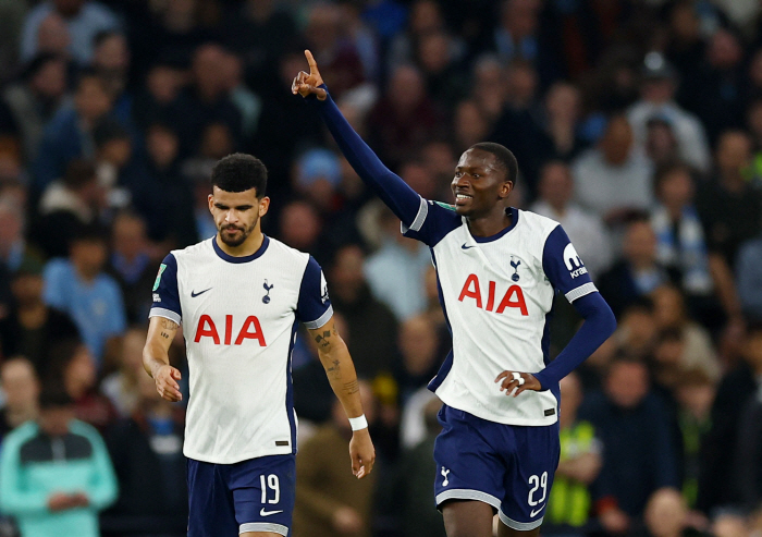 I caught him without SON→Son Heung-min's first win in 10 years  Hambam's smile! Tottenham win 2-1 against Man City...Successfully qualified for the quarterfinals of the League Cup