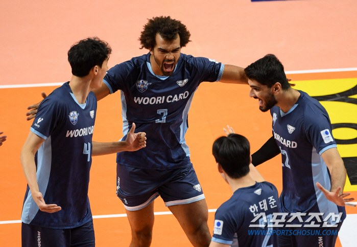 'This is a drama' Woori Card lost 0:2 to Korean Air, but 3:2 came from behind 