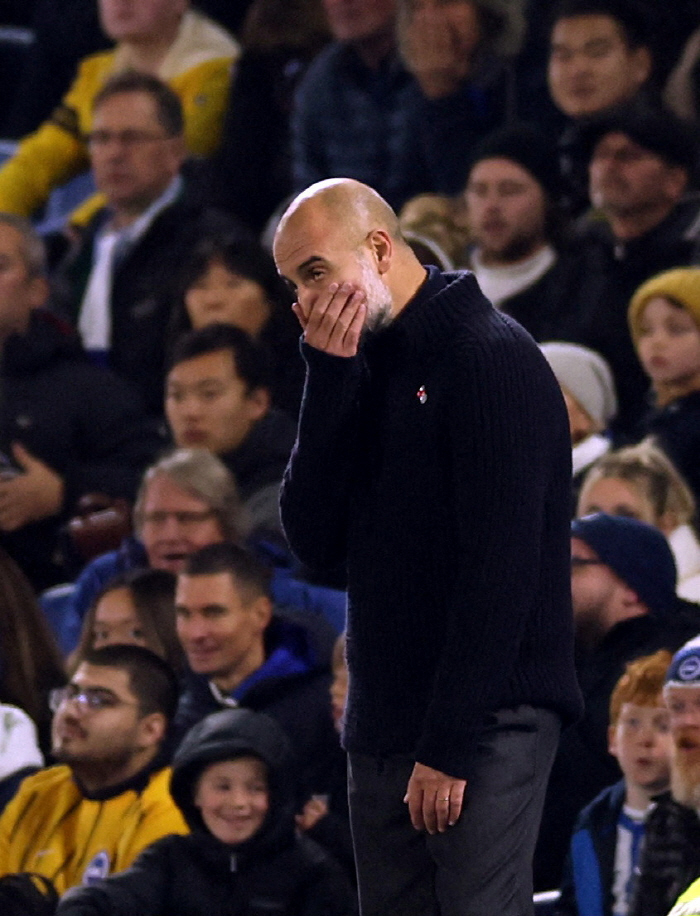 Shock! Has 'the fall of the empire' begun.. Manchester City has lost four consecutive games in 18 years → First time in Pep's career, BBC intensive analysis