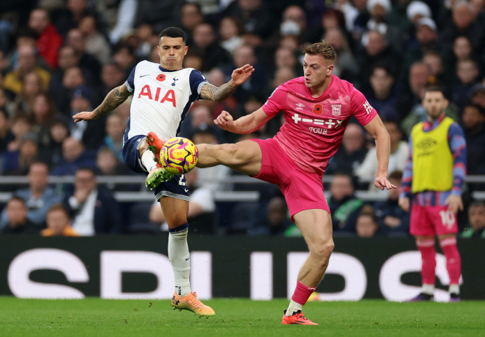  Tottenham's worst graduation game. 'Win winless' lost to Ipswich 1 to 2! Son Heung-min full time