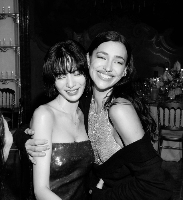 Nana and Irina Shayk Dazzle in Milan with Mermaid-Inspired Looks