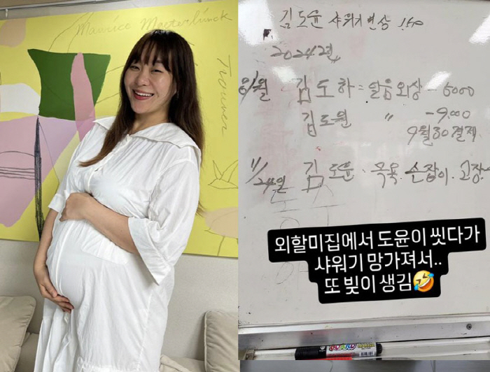 'Fifth Pregnancy'Juju-ri's sad news before giving birth'There's another debt.'