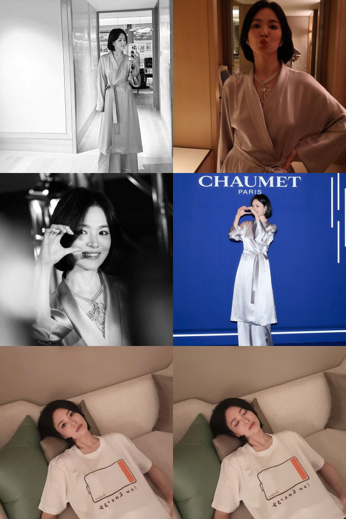 Song Hye-kyo's swimsuit is superior...Unbelievable 'Perfect Visual '