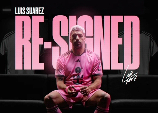 I'll be with Messi for another year...Suarez to renew one-year contract with Inter Miami
