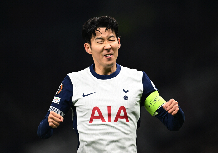 Son Heung-min scored his fourth goal of the season despite playing for 77 minutes 'Tottenham's highest rating'