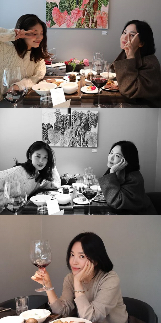 Suzy, '13 years old' Song Hye-kyo's birthday gift..a private date