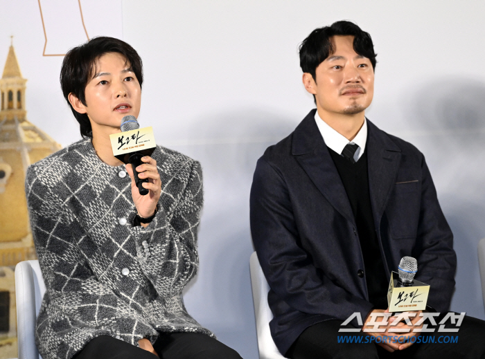  Song Joong Ki, I was attracted to the story of 'Bogota'