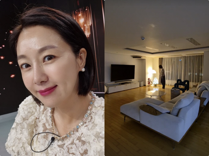 'Park Jun-hyung ♥' Kim Ji-hye's 6 billion half house Christmas in advance..The size of the living room is incredible